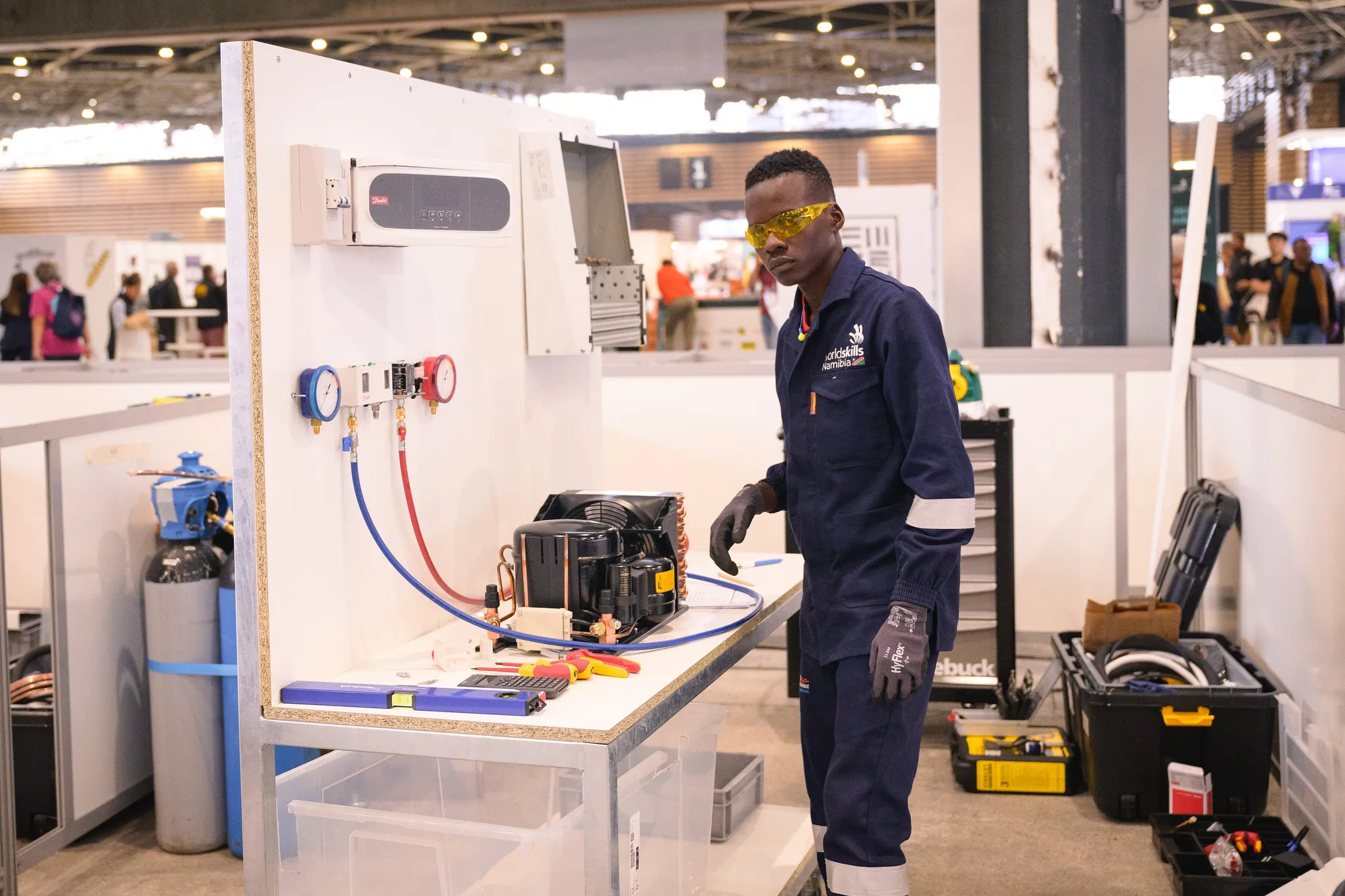 Refrigeration and Air Conditioning Competitions in Full Swing at WorldSkills Lyon 2024