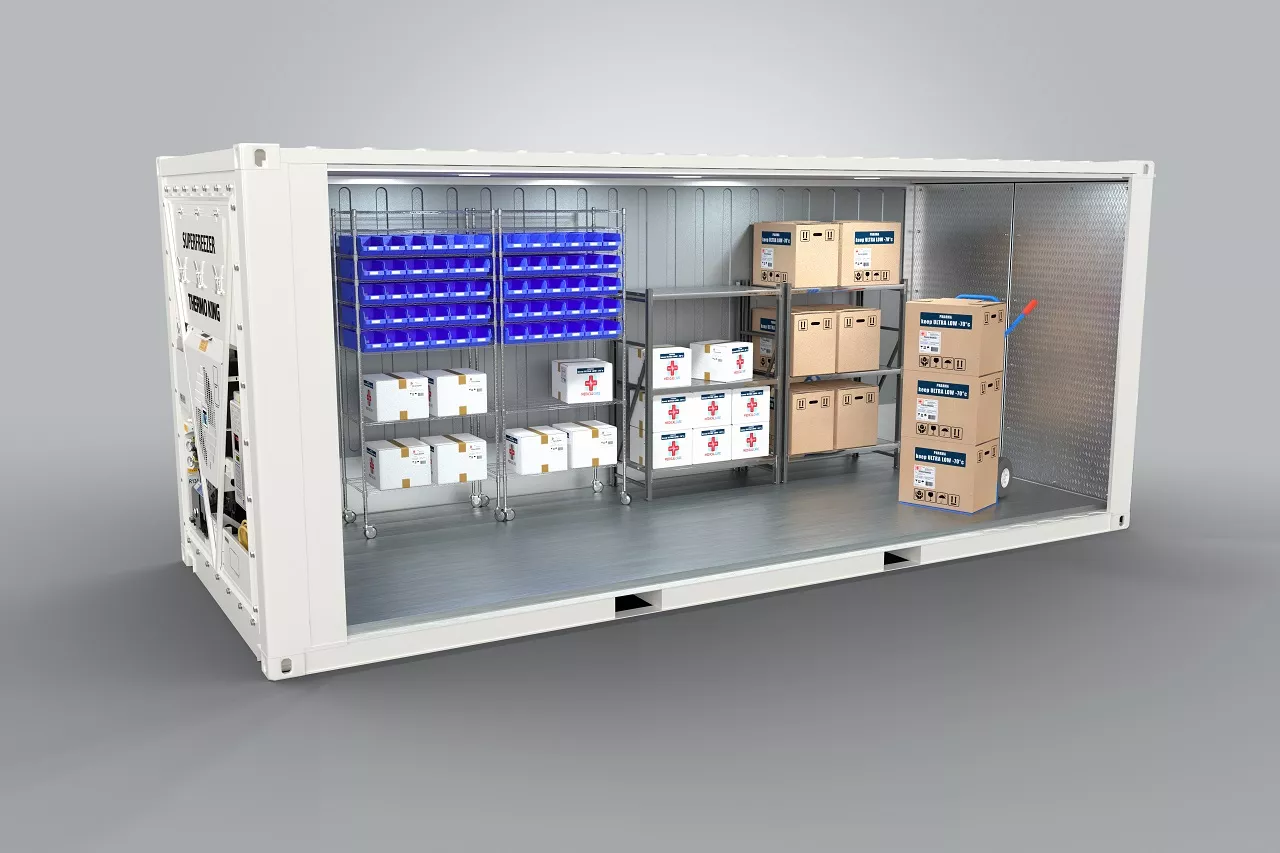 Thermo King’s stand-alone deep-cooling freezers
