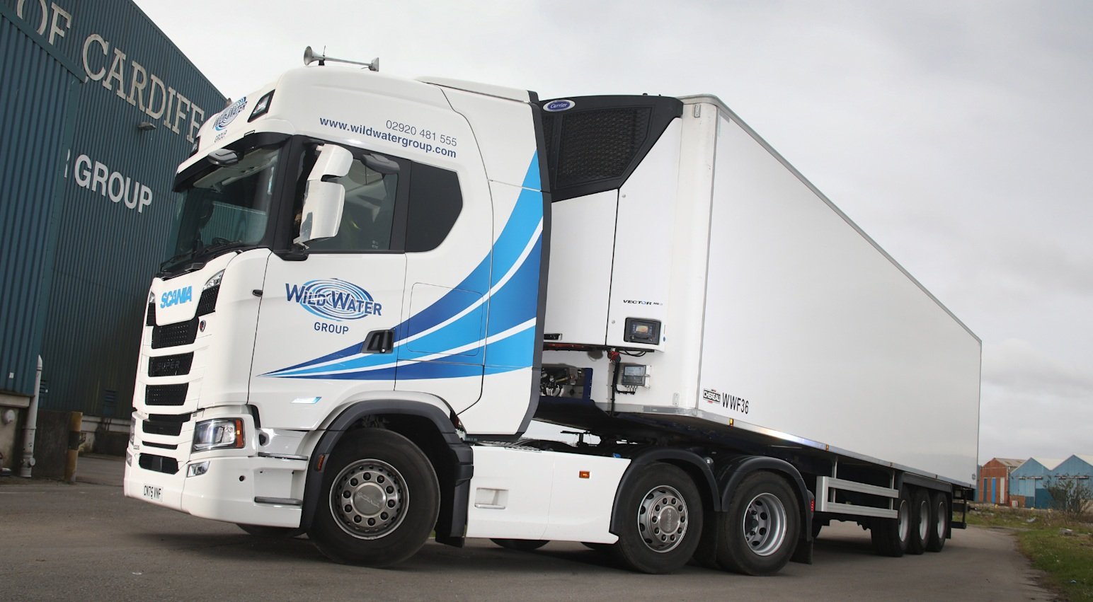 Carrier Transicold equipaggia una flotta britannica con unità Vector HE 17