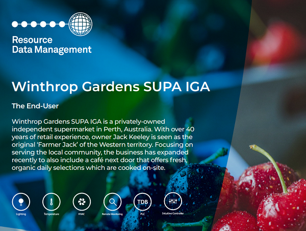 New Controls RDM for Winthrop Gardens SUPA IGA