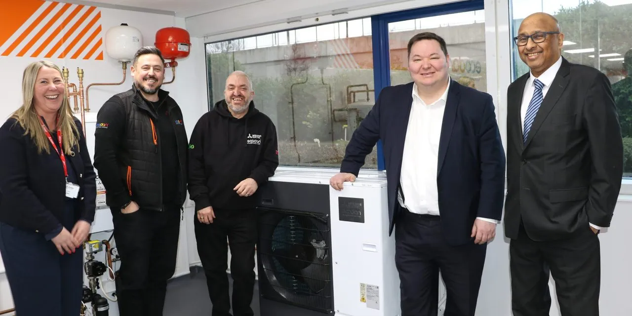 MPs Visit Mitsubishi Electric’s Manchester Office to Discuss Heat Pumps and Decarbonisation