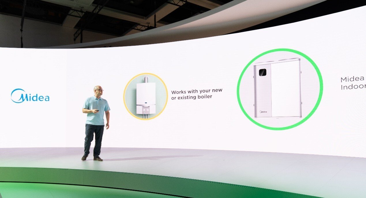 Midea Introduces Award-Winning CirQHP Indoor Hybrid Heat Pump
