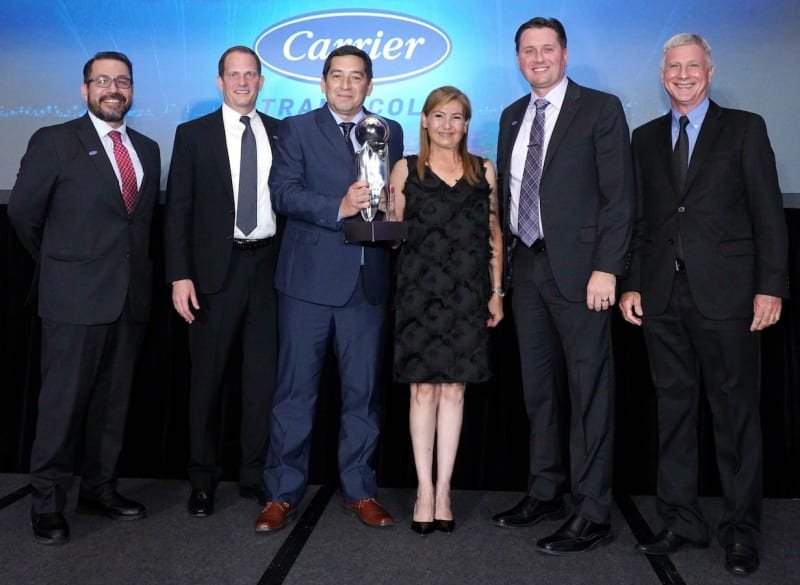 Carrier Transicold Names Transport Refrigeration of South Dakota and TCC Equipamientos Dealers of the Year