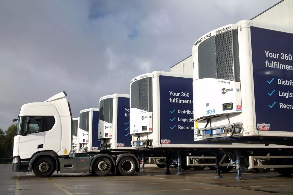 Marshall Fleet Solutions supplies OPX Logistics with 10 refrigeration units in green collaboration with Gray & Adams