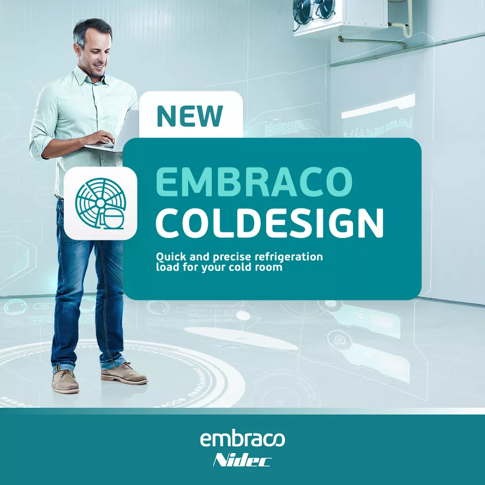 Embraco offers free software to define cold room specifications