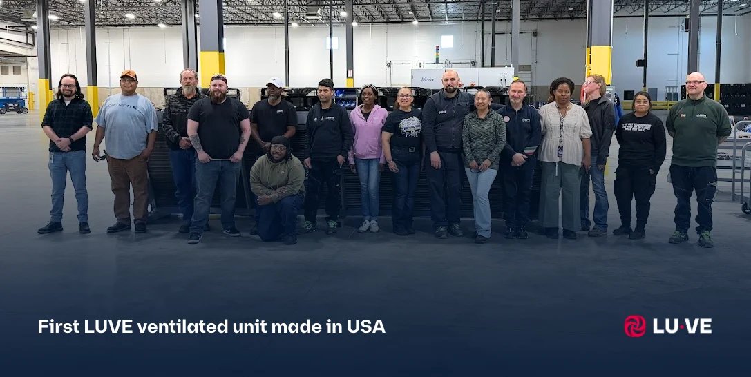 LUVE nears completion of expanded manufacturing plant in the US