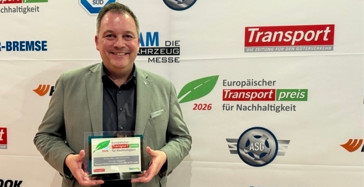 Schmitz Cargobull wins European sustainability award for hybrid refrigeration unit