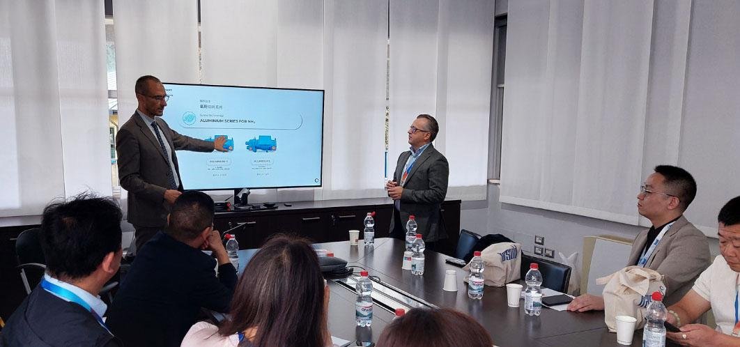 Frascold Shanghai strengthens ties with Italy HQ during official visit