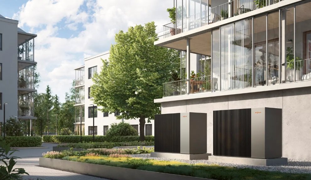 Viessmann offers new heat pumps and booster for central DHW heating