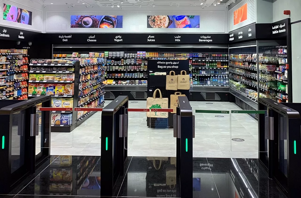 Epta installed remote-controlled counters in cashier-free supermarket in Dubai