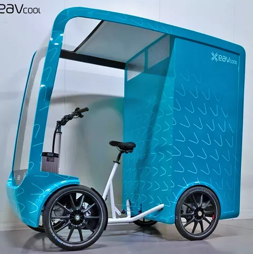 EAV launched a world’s first with a fully temperature-controlled eCargo bike