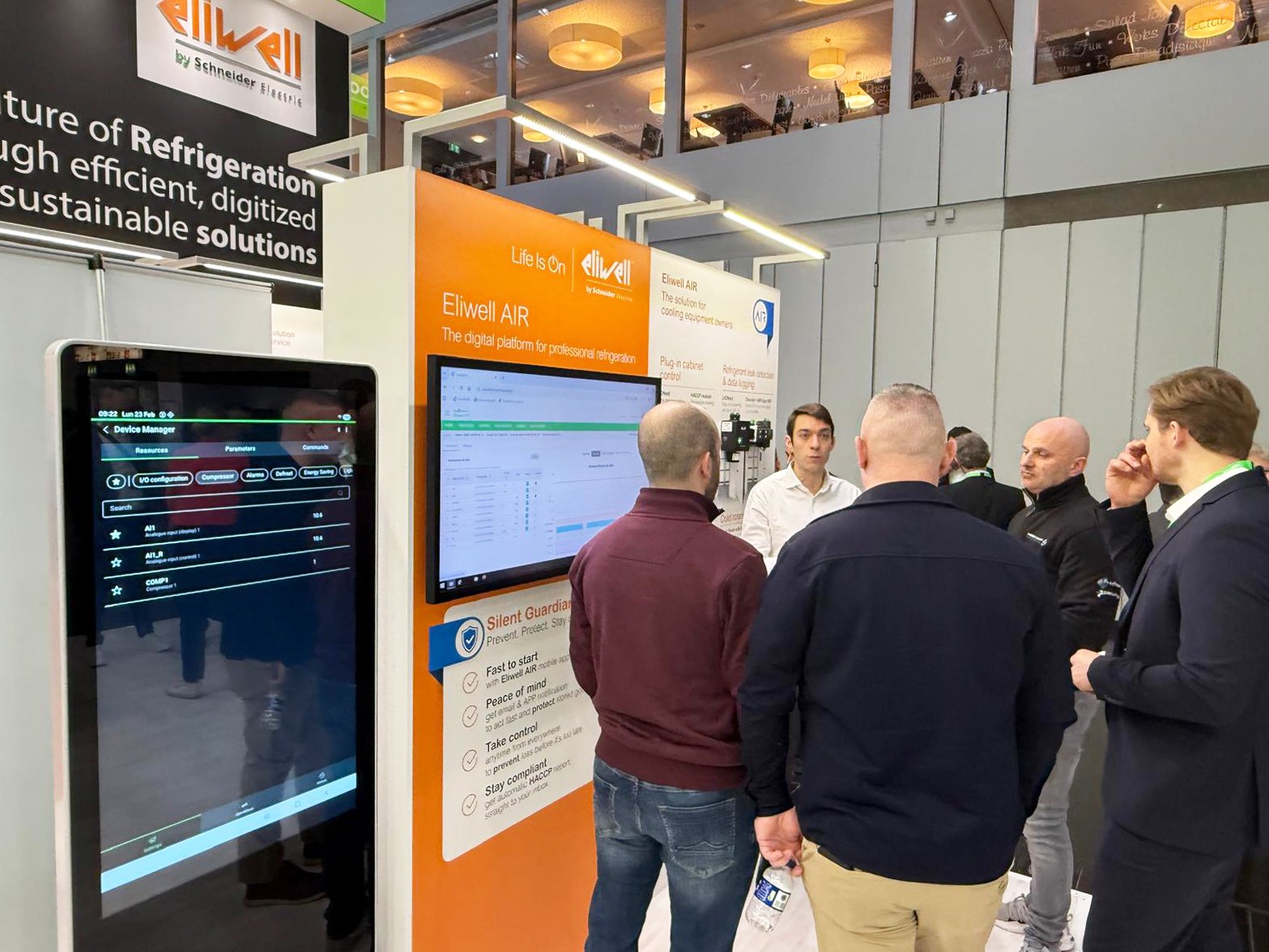 Eliwell and Schneider Electric showcase retail energy tools at EuroShop Germany