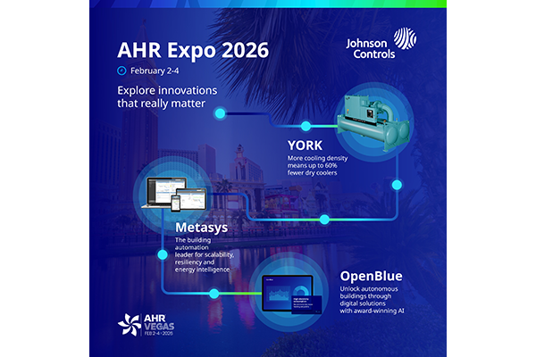 Johnson Controls to unveil thermal management innovations at AHR Expo 2026