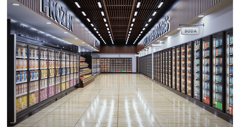 Hussmann launches new reach-in merchandisers with Microblock Technology in USA