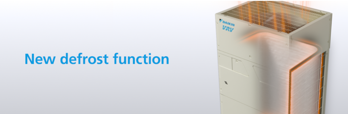 Daikin has introduced a new series of heat pumps VRV H