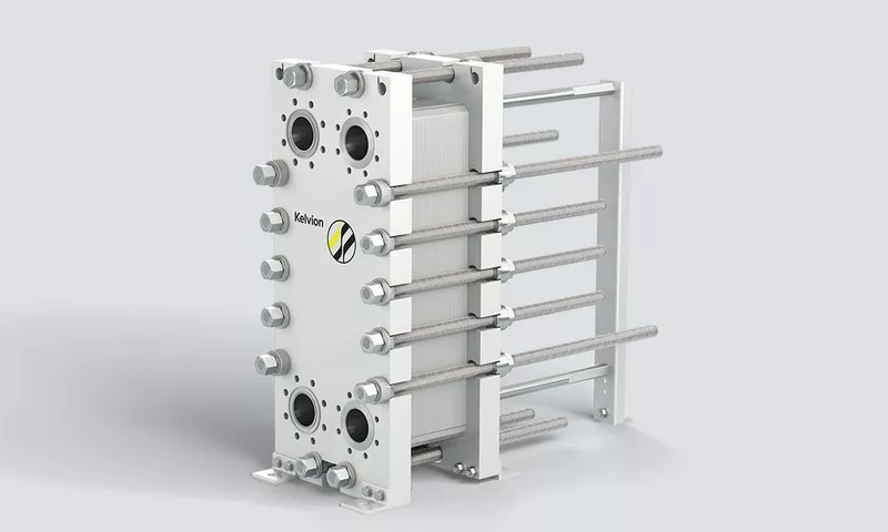 Kelvion launches new high pressure laser-welded cassette for industrial heat pumps