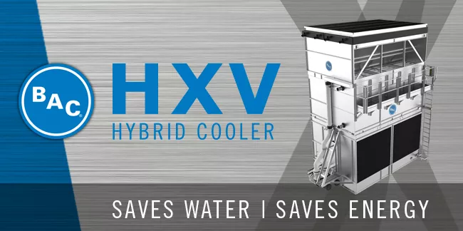 Baltimore Aircoil Company Announces the HXV Hybrid Cooler