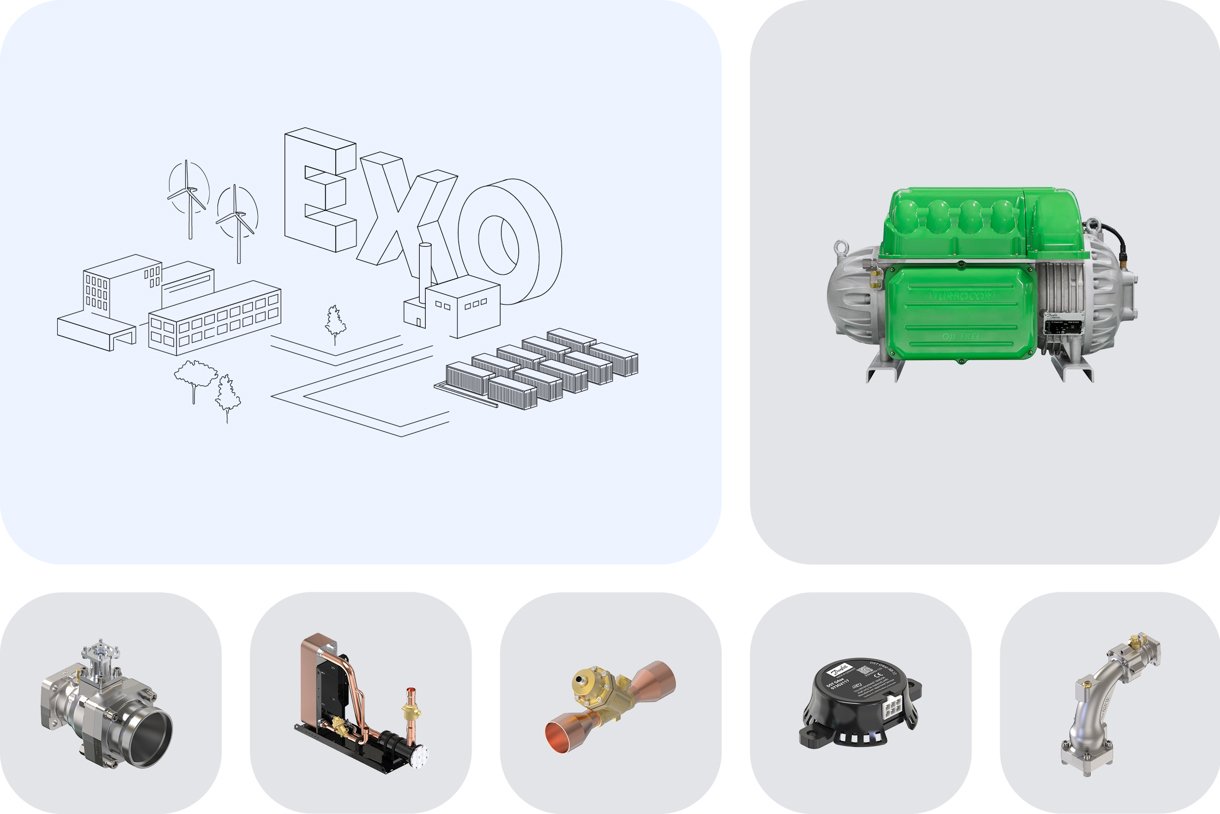 Danfoss espande l’ecosistema EXO oil-free con il raffreddamento attivo