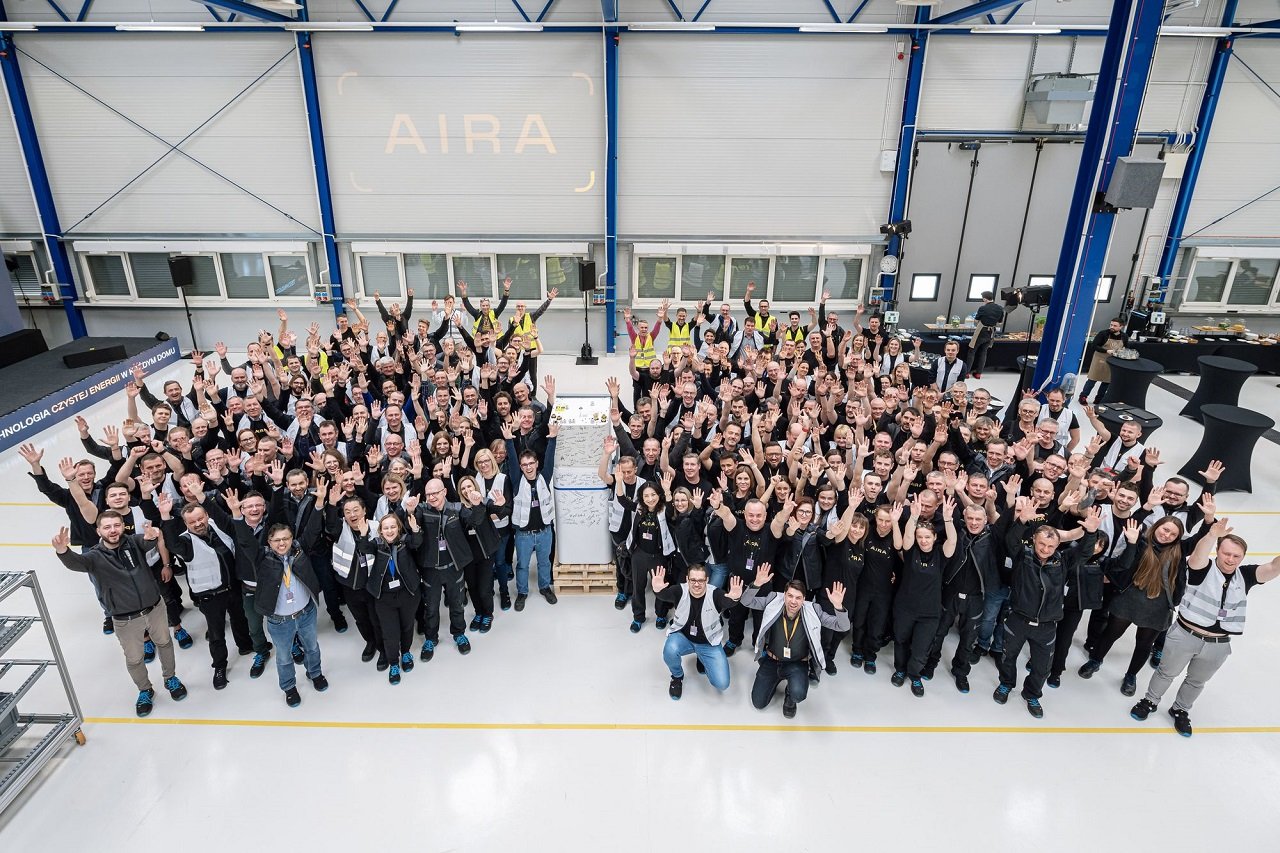 Aira to invest €300 million and manufacture up to 500,000 heat pumps a year in Poland