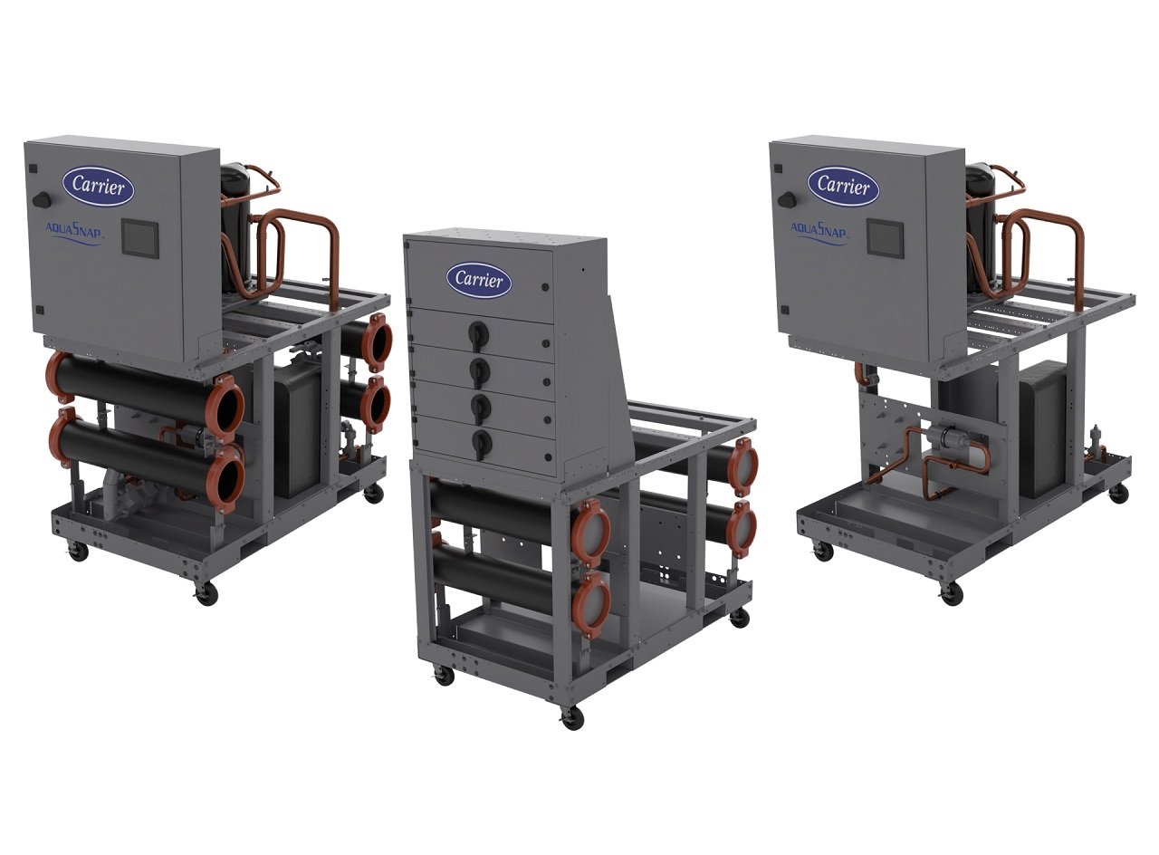 Carrier Updates AquaSnap 30MP Water-Cooled Scroll Chiller 