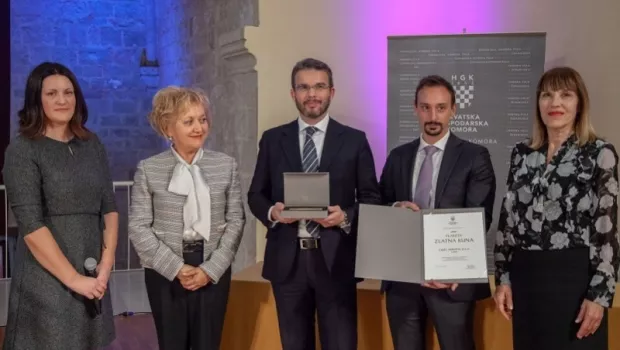 CAREL Adriatic receives the Golden kuna award