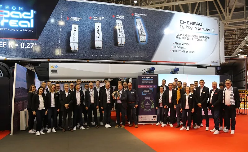 Chereau Wins A Prize From The I-nnovation Awards At Solutrans 