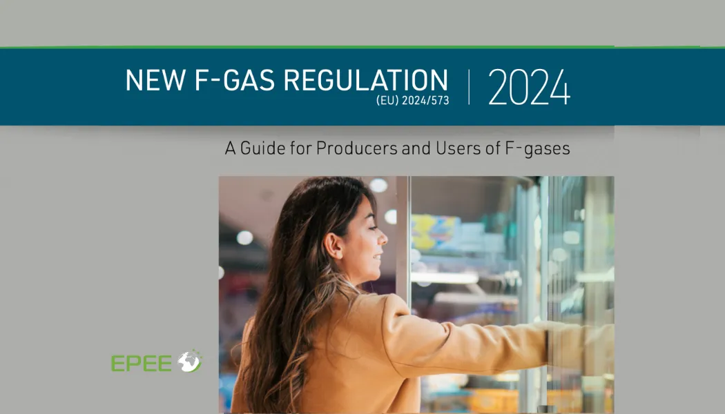 EPEE Brochure: F-gas Regulation Revision