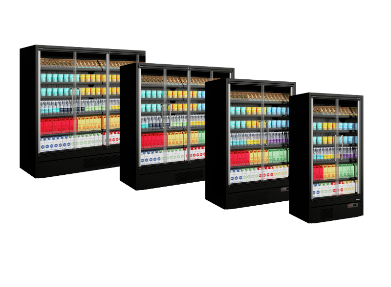 New A & B rated multideck coolers by Tefcold