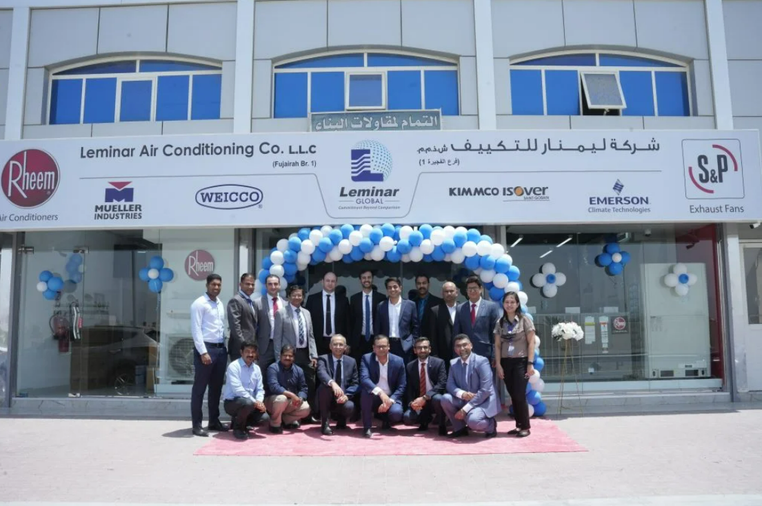 Leminar Air Conditioning Company Opens Its Newest Showroom in Fujairah