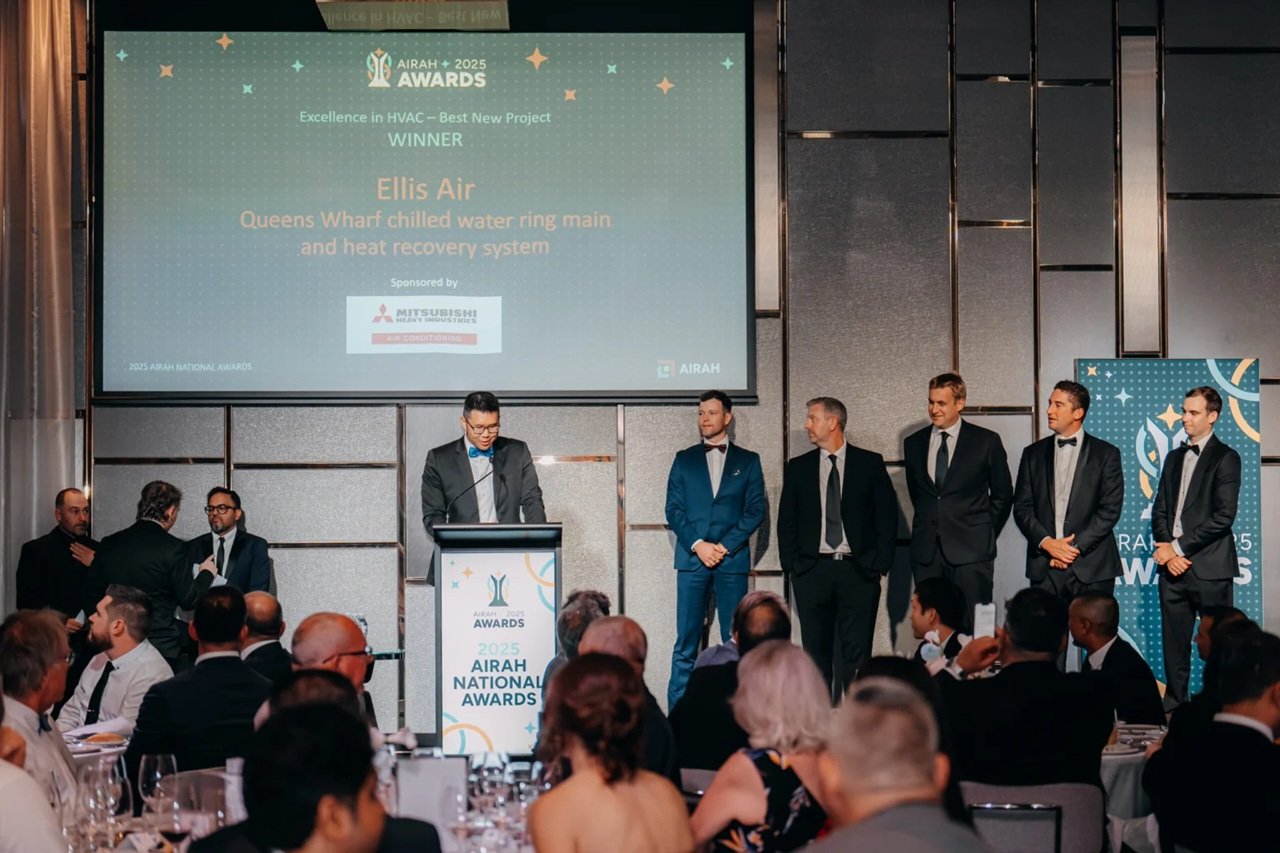 HVAC&R industry’s finest honoured at 2025 AIRAH National Awards