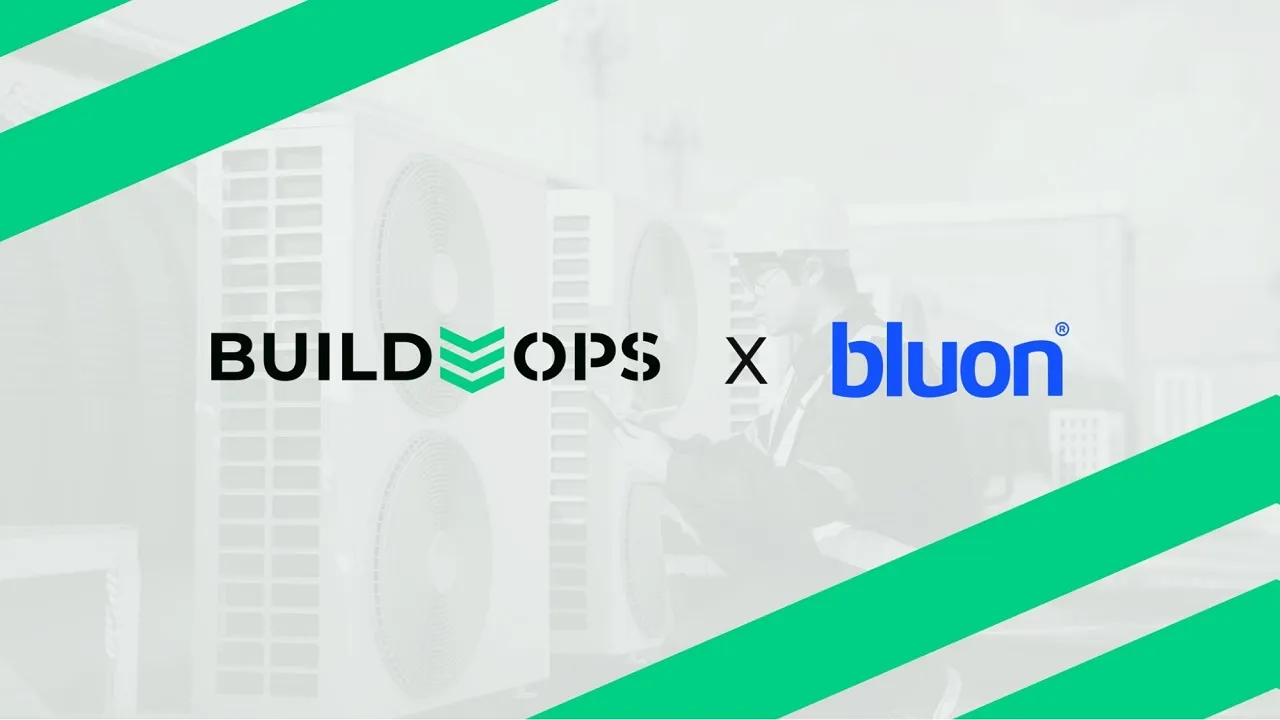 BuildOps and Bluon Launch Innovative HVAC Integration for Commercial Contractors