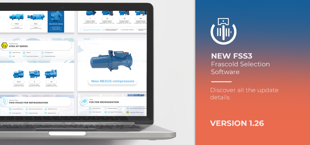 Frascold updates FSS3 software with new compressor options