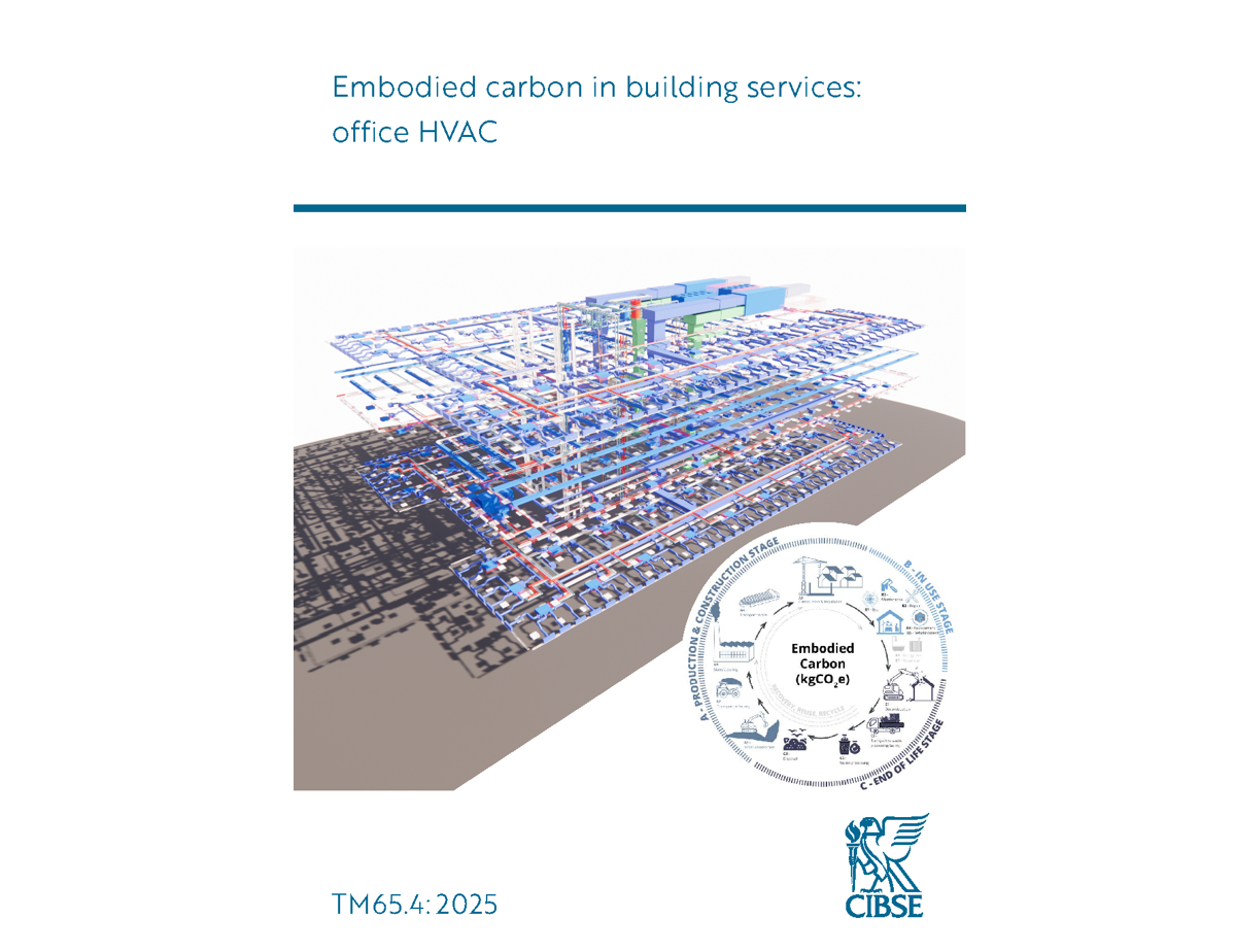 CIBSE publishes new guidance on embodied carbon in UK office HVAC systems