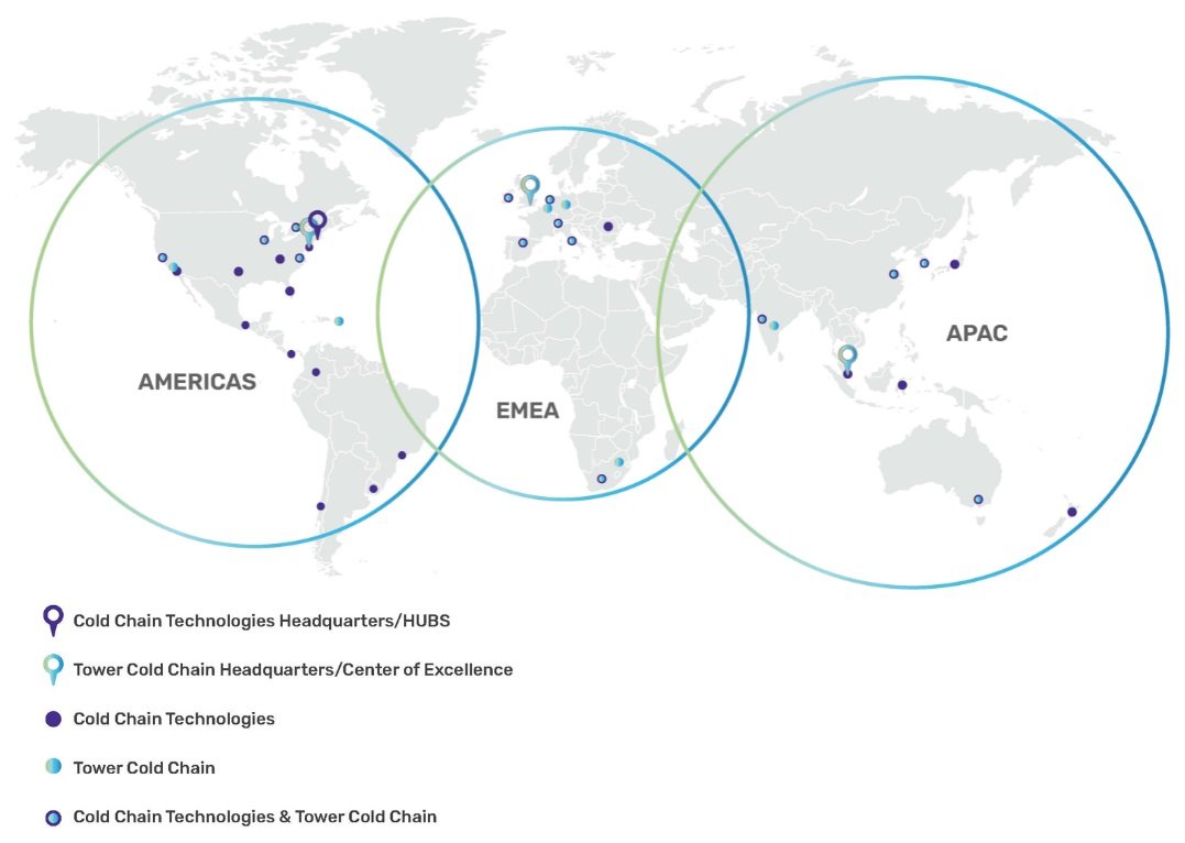 Tower Cold Chain amplía su red global con CCT