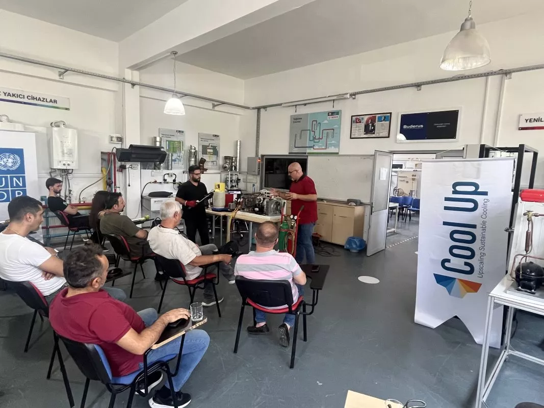 Technician Training in Türkiye of natural refrigerants