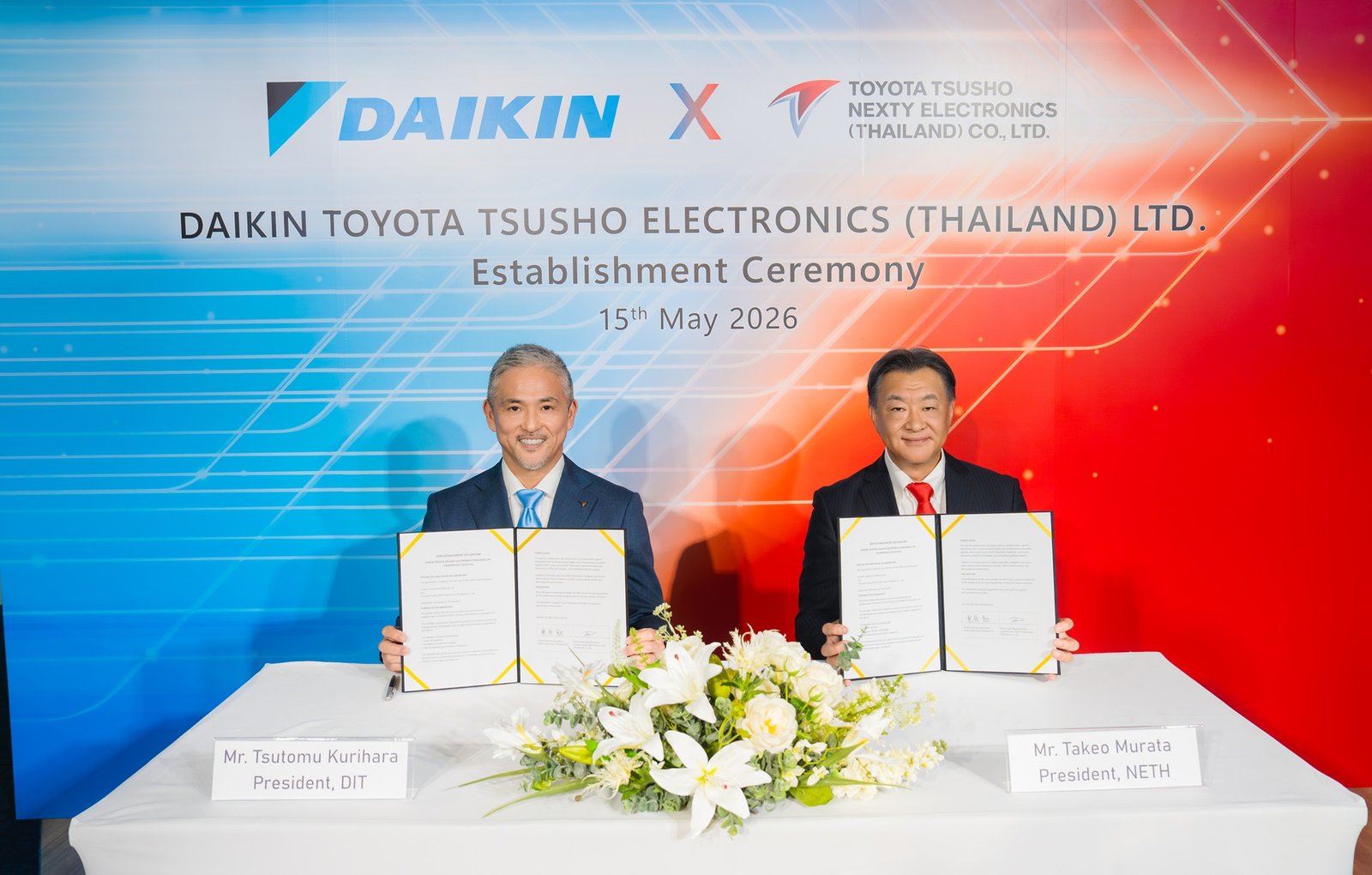 Daikin and NEXTY Form Thailand JV for AC Software Development