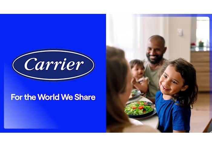 Carrier launches new brand identity and tagline focused on sustainability