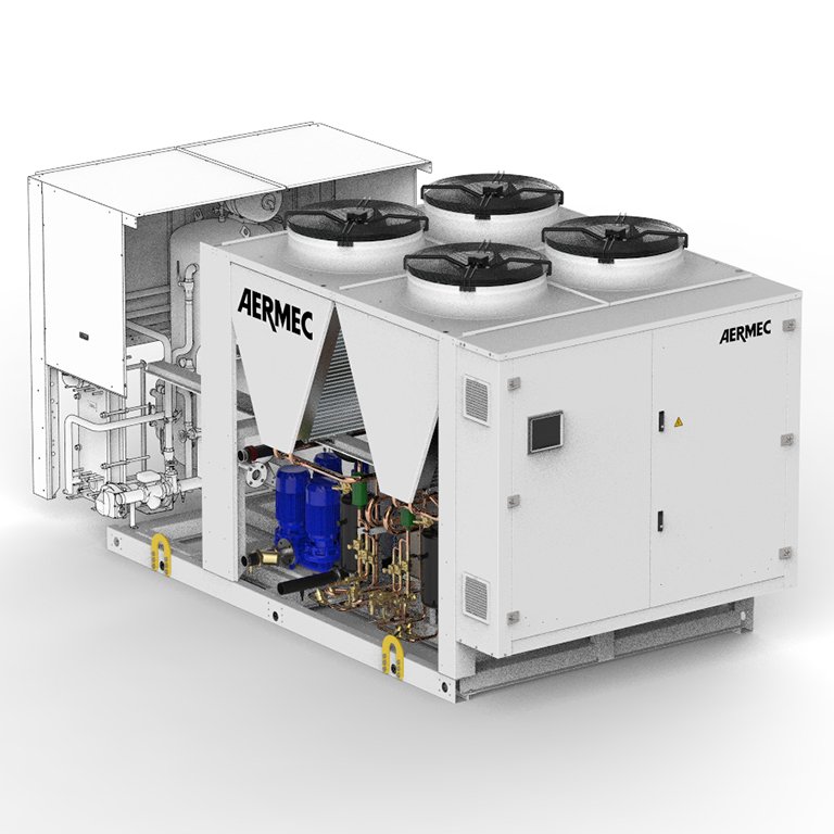 Aermec's new multi-purpose plug-and-play unit with various temperature levels