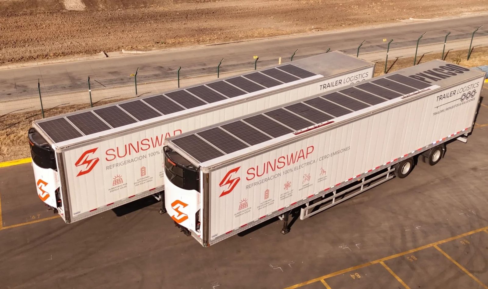 Sunswap lanza refrigeración eléctrica para transporte en Chile
