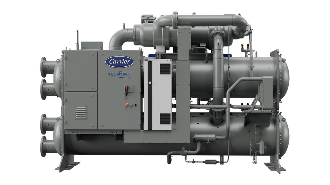 Carrier is introducing an updated AquaEdge 19MV