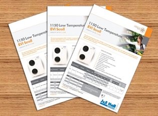 J & E Hall launch new low temperature EVI condensing unit model