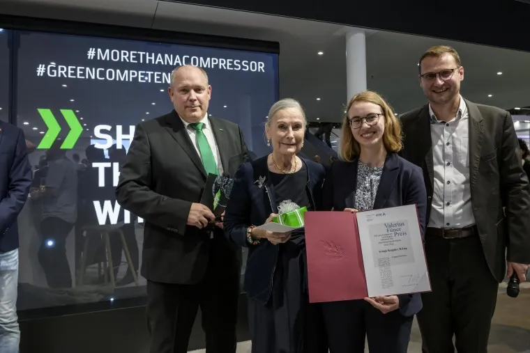 Valerius Füner Prize Honors Top Graduate in Refrigeration Technology