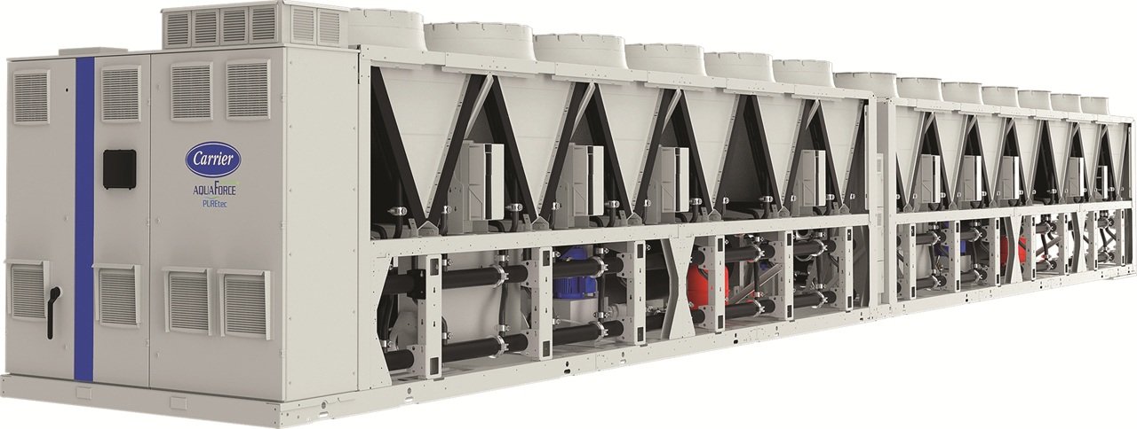 Carrier introduces upgraded AquaForce 30XF with FreeBoost