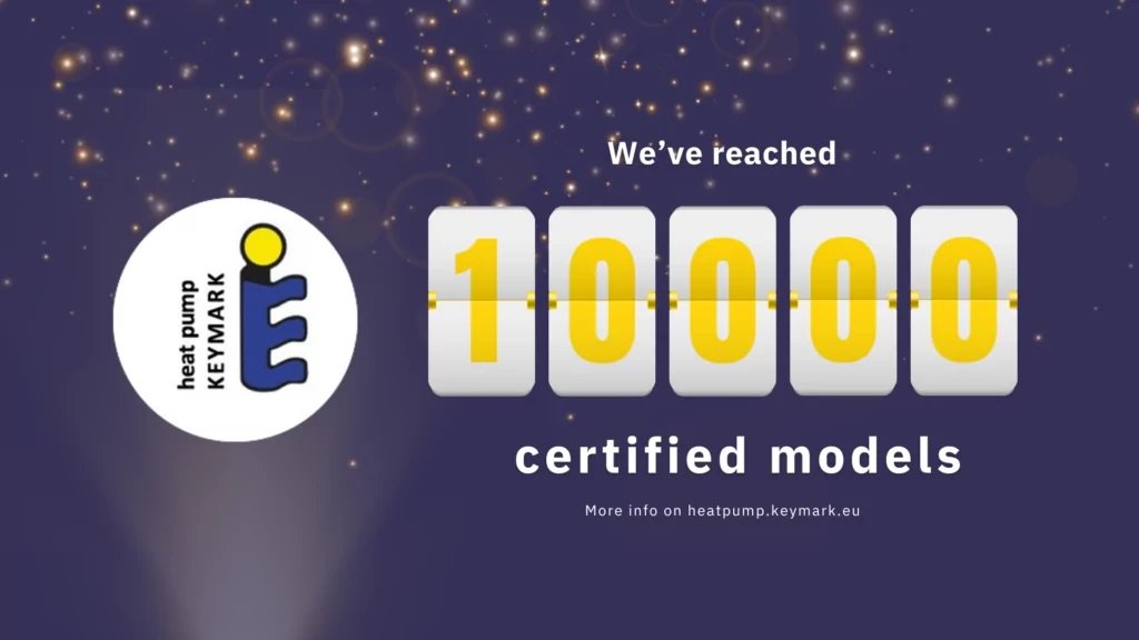 Heat Pump KEYMARK Certifies 10,000th Model, Setting Quality Standard