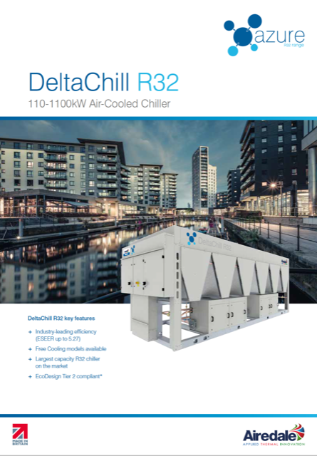 Airedale’s New R-32 Chillers on BITZER Orbit 8 Scrolls Deliver Efficiency Improvement on R-410A