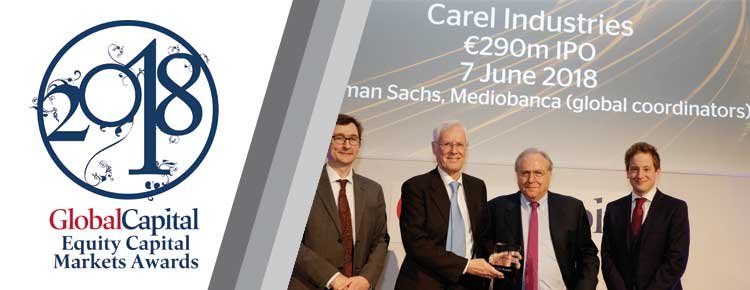 CAREL awarded “Deal of the year in Italy” by GlobalCapital