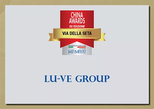 LU-VE Group: awarded by Italy China Foundation