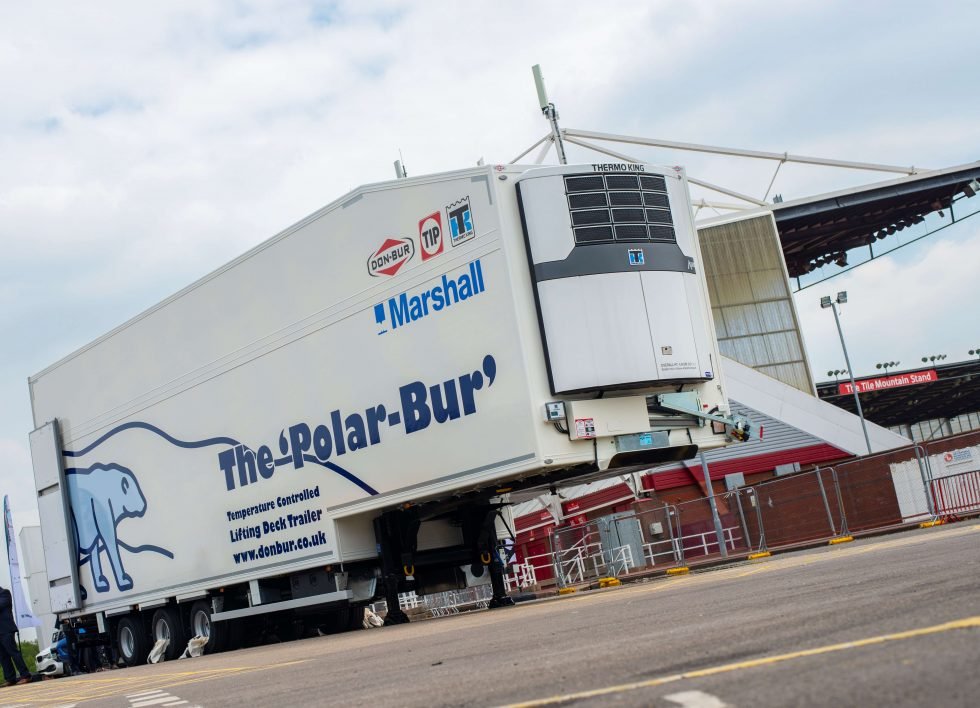 Don-Bur’s new ‘Polar-Bur’ trailer makes its UK and European debut