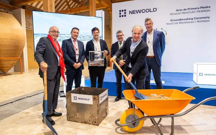 NewCold inicia un proyecto de cámara frigorífica en España con 65.000 plazas para palés