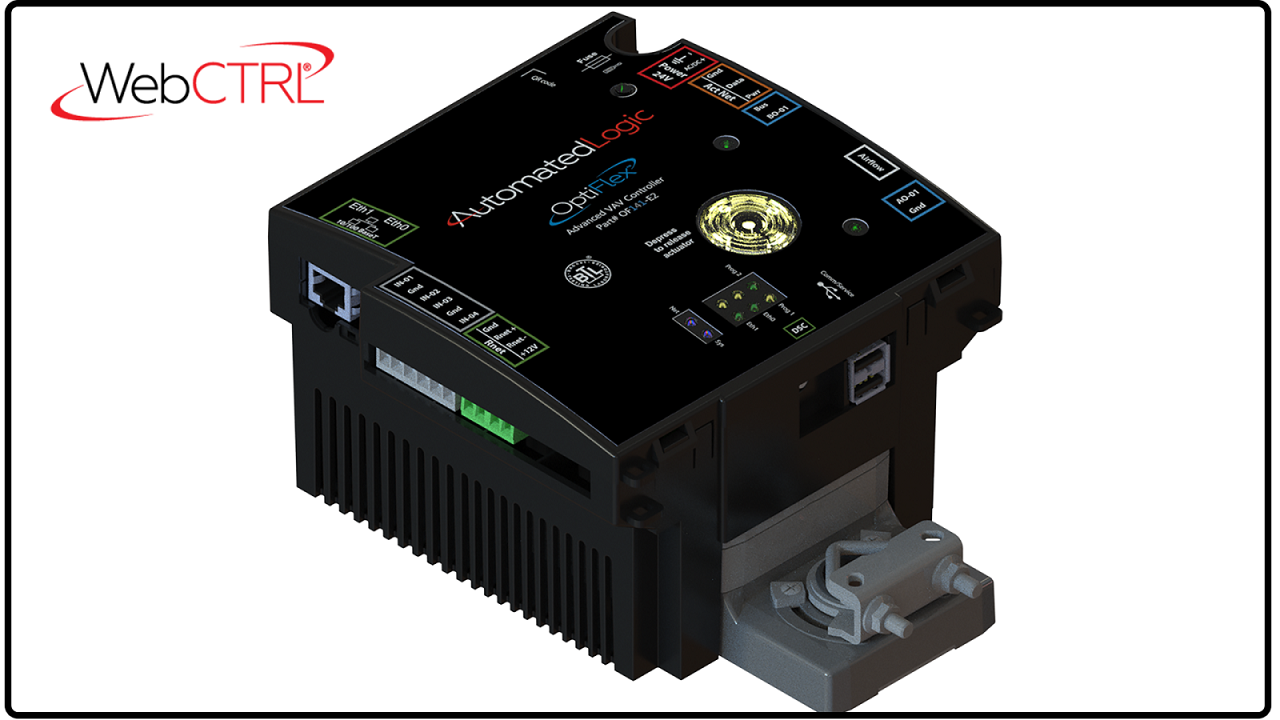 Automated Logic Introduces OptiFlex Advanced VAV Controllers